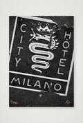 City Hotel Milano — A4 (21×30cm, 8×12") Print only