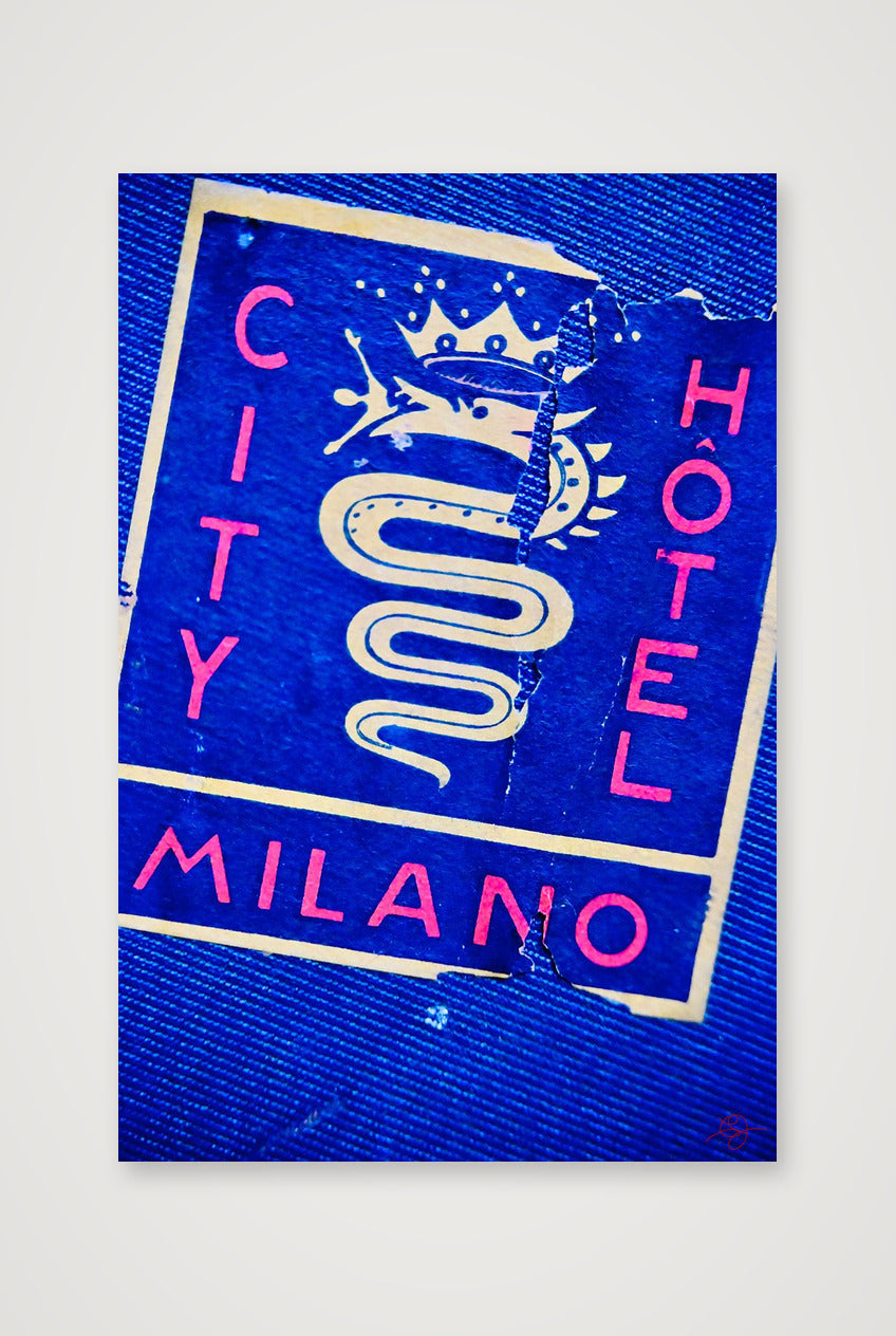 Hotel Milano — 30×45cm, 12×18" Print only