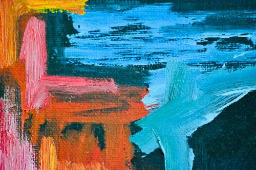 Abstract Oil Painting
