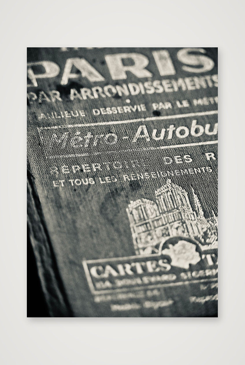 Taride Paris B&W — A4 (21×30cm, 8×12") Print only