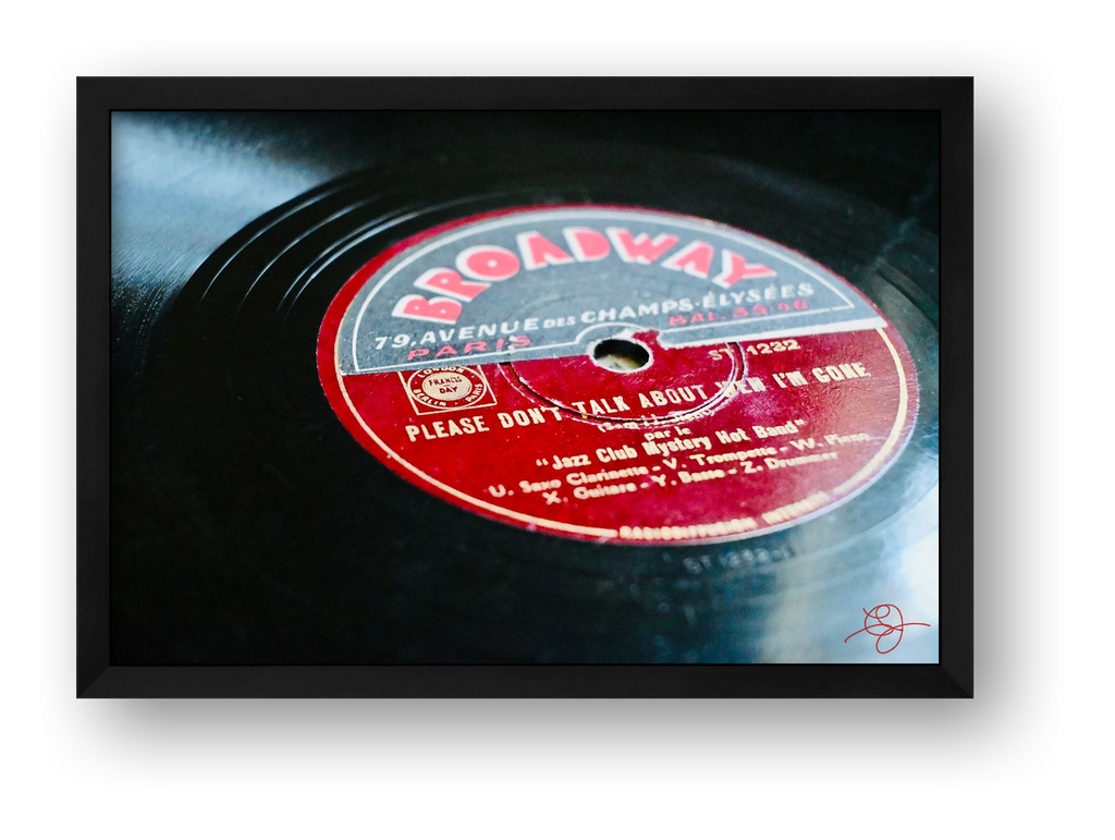 Mystery Hot Band — framed