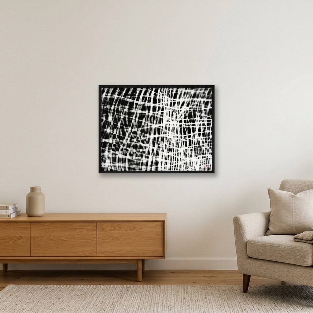 Empty Space — 80×60cm, 31×24" Black Frame