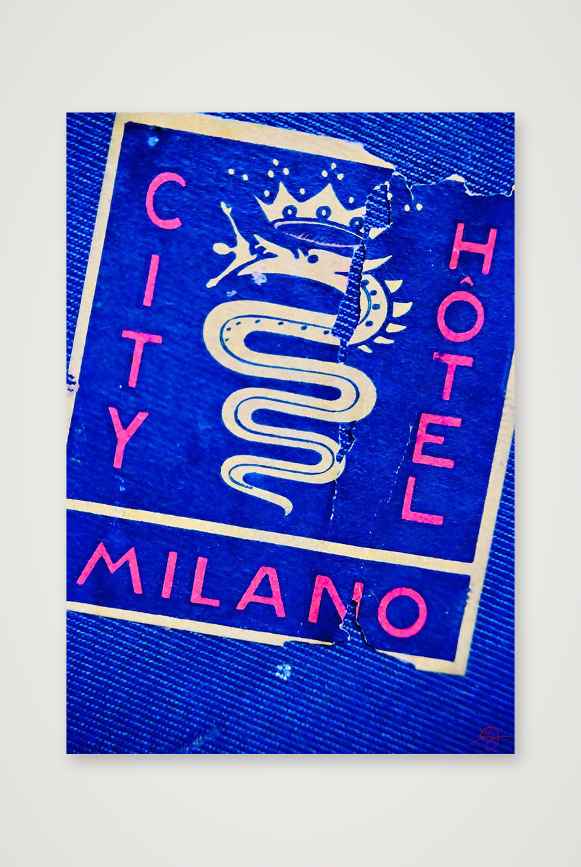 Hotel Milano — 70×100cm, 28×39" Print only