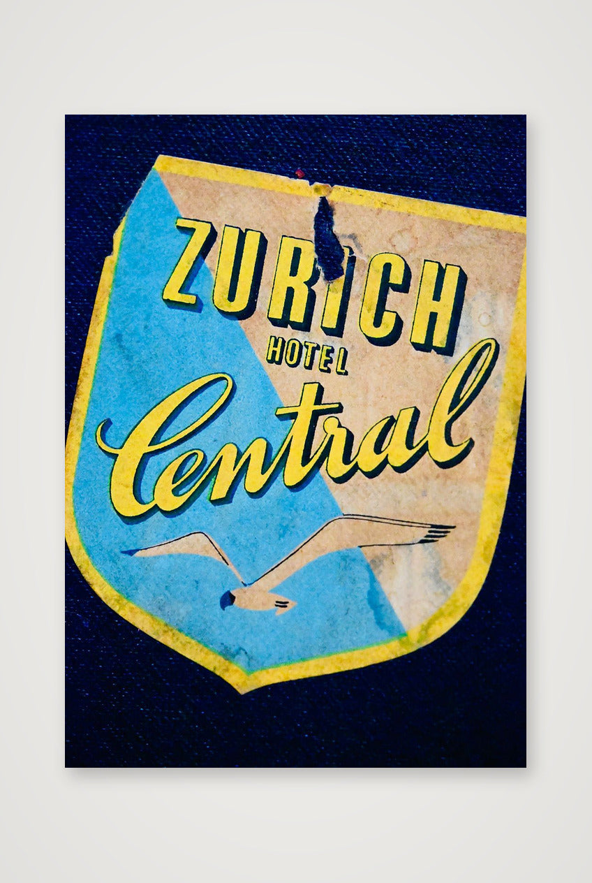 Zurich Central — A4 (21×30cm, 8×12") Print only