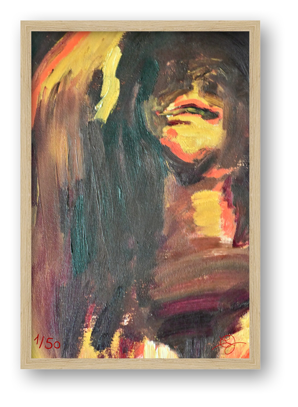 Figure — framed