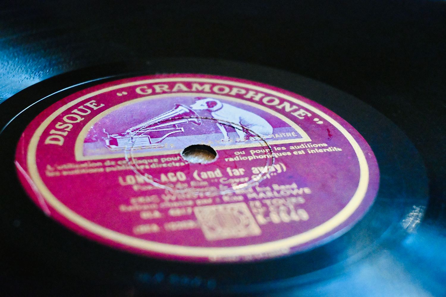 Disque Gramophone