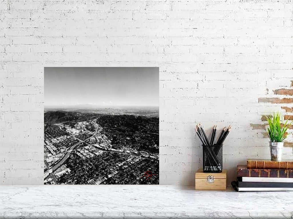 LA Freeways B&W