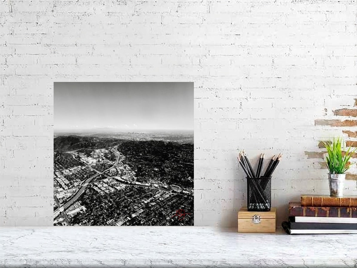 LA Freeways B&W