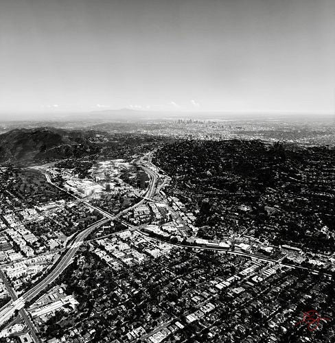 LA Freeways B&W