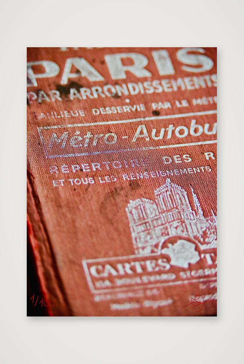 Taride Paris — A4 (21×30cm, 8×12") Print only