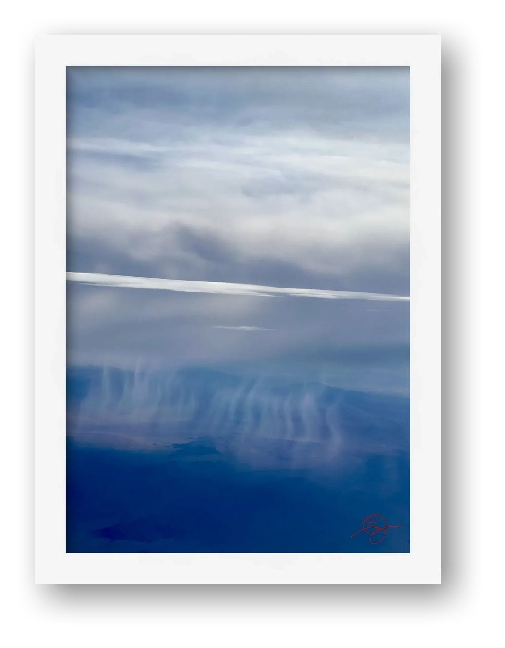 Desert Rain — framed