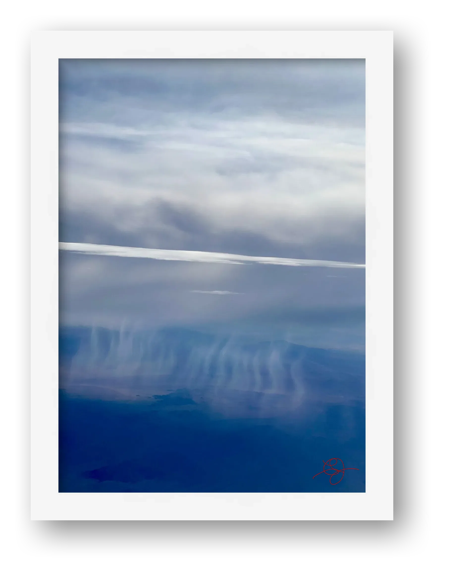 Desert Rain — framed