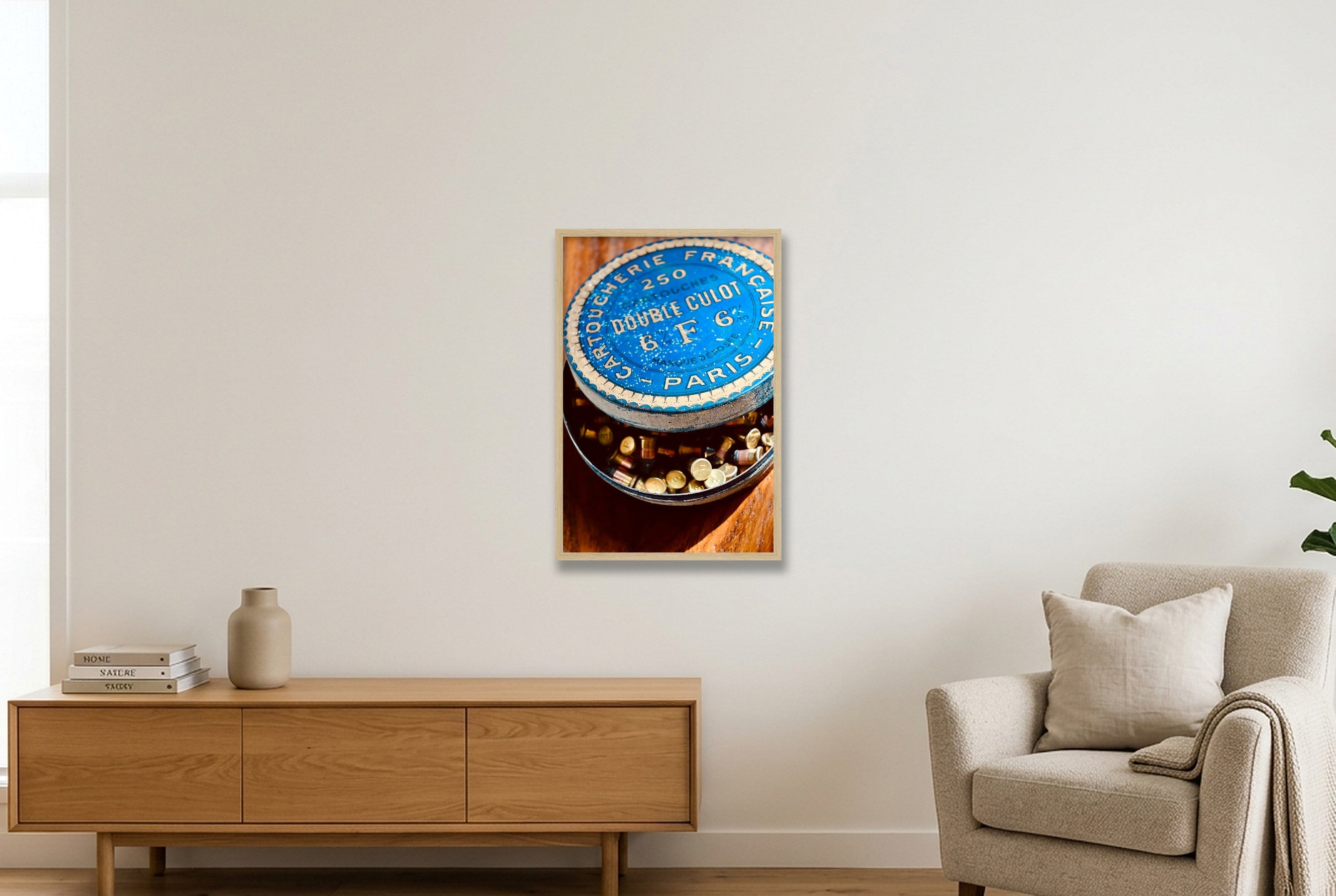 Double Culot — 40×60cm, 16×24" Oak Frame