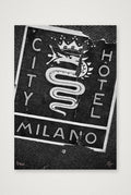 City Hotel Milano — A4 (21×30cm, 8×12") Print only