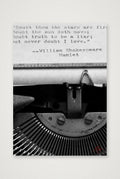 Typwriter — A4 (21×30cm, 8×12") Print only