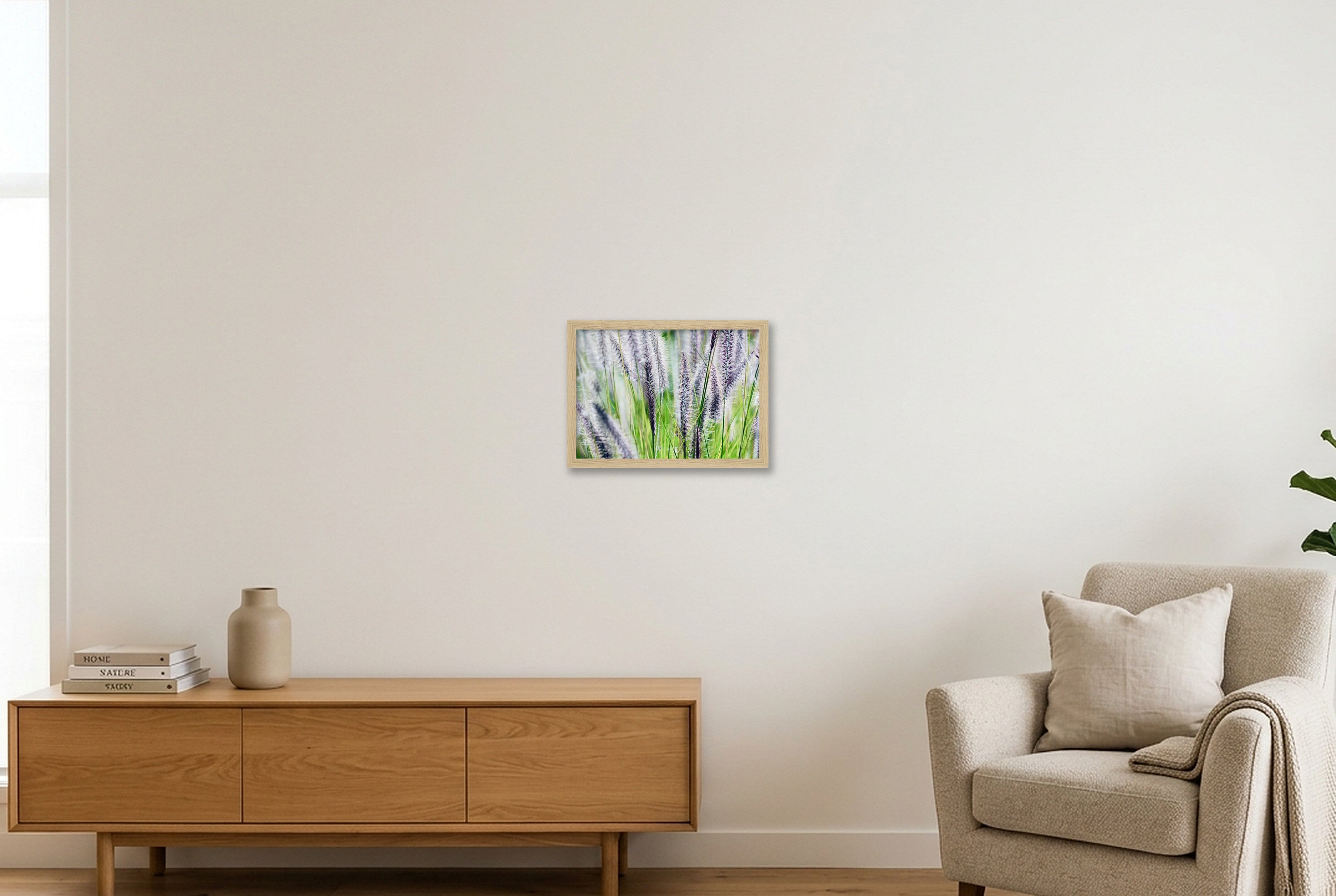 Untitled — A4 (30×21cm, 12×8") Oak Frame