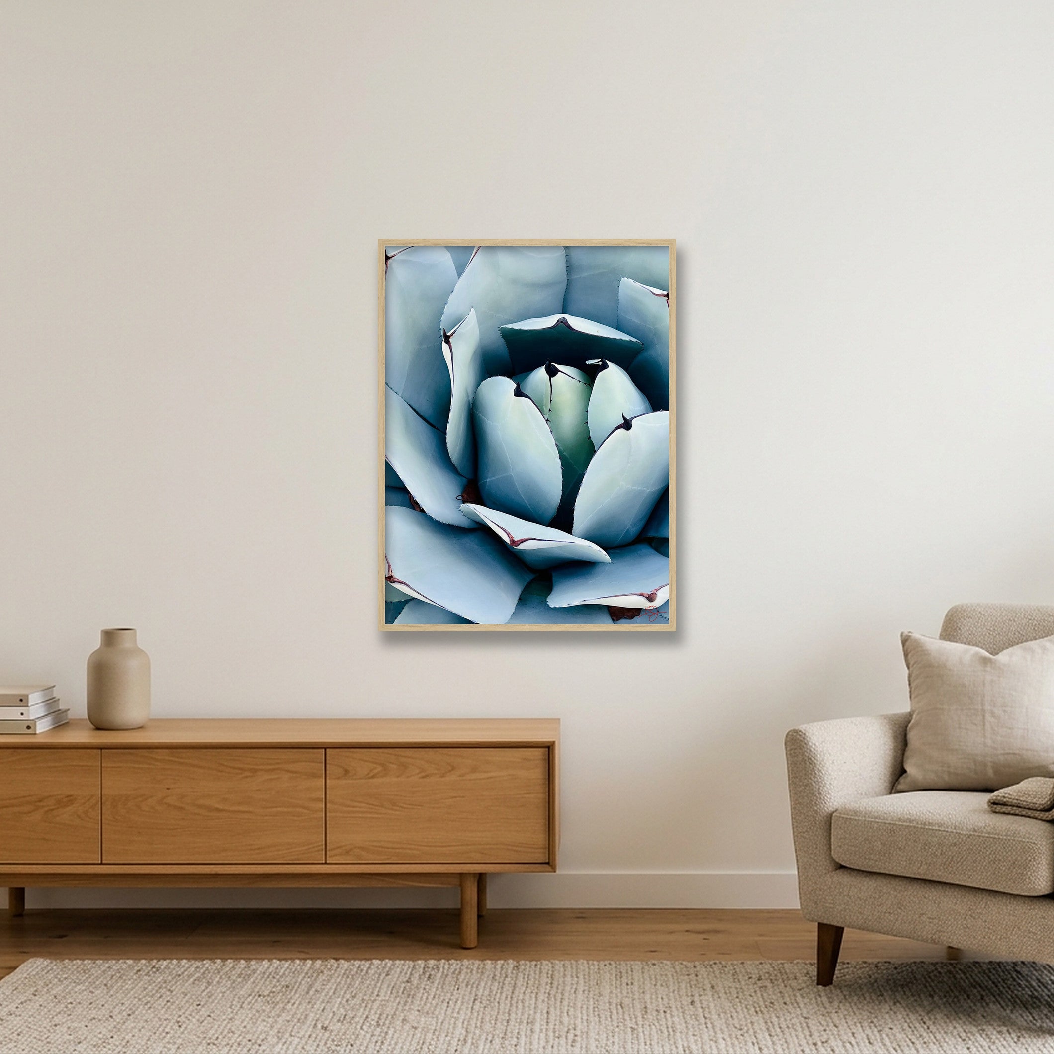 IMG_9853 — 60×80cm, 24×31" Oak Frame