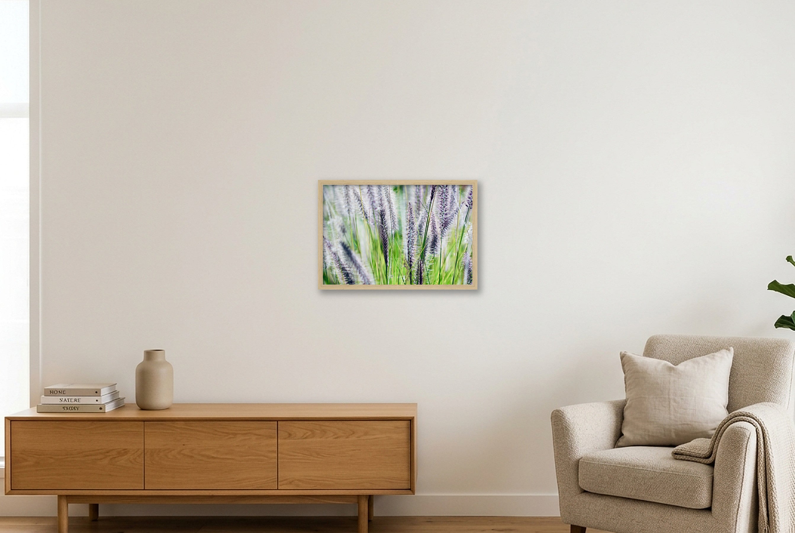Untitled — 45×30cm, 18×12" Oak Frame