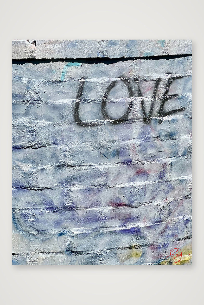 Graffiti Love — 40×50cm, 16×20" Print only