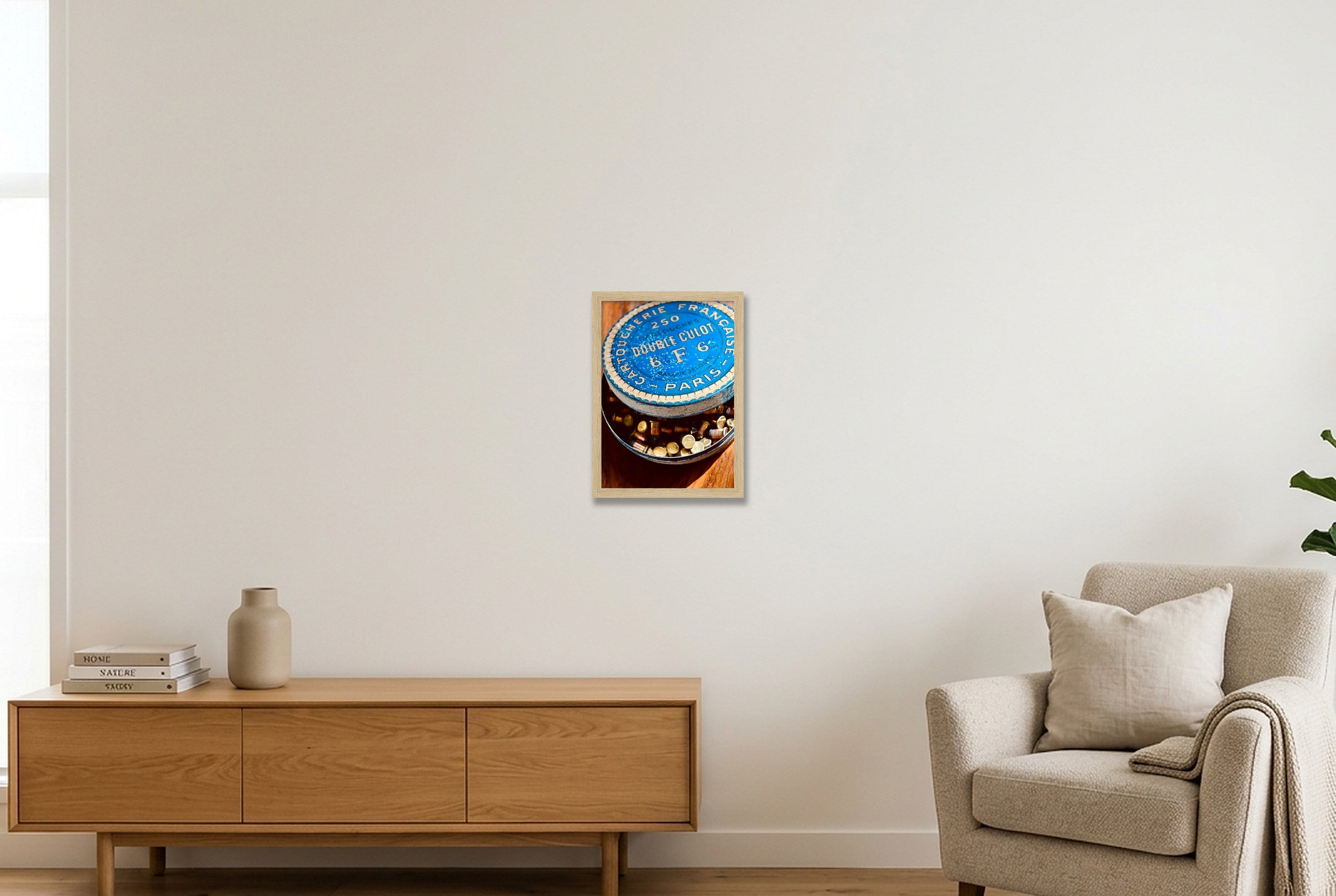 Double Culot — A4 (21×30cm, 8×12") Oak Frame